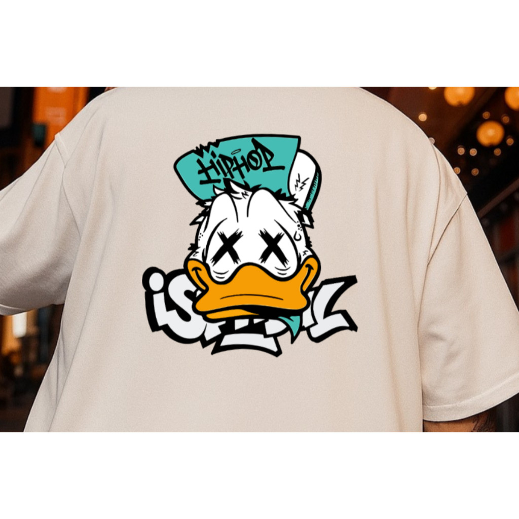 Camiseta Unissex Básica Estampa Streetwear Donald Hip Hop Lançamento Envio Rápido