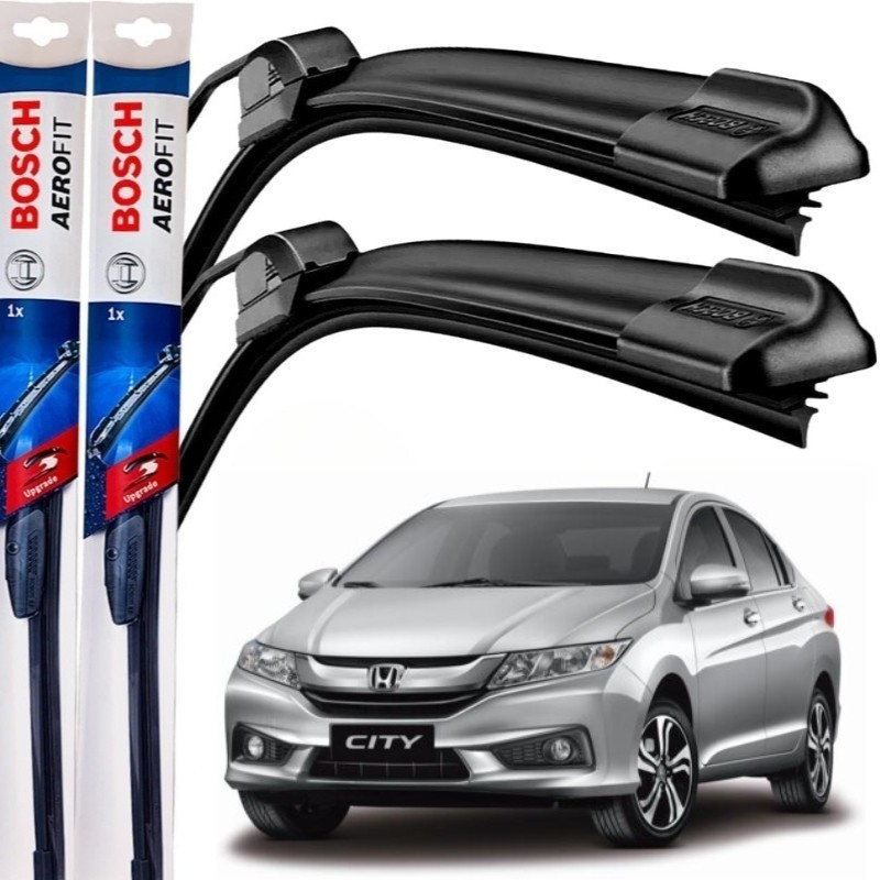 Palheta Honda City 1.5 2015 2016 2017 Limpador Para brisa Jogo Dianteiro Original Bosch em Oferta na Shopee