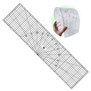 Régua 15x60cm Flexível 1mm – Corte e Medida para Patchwork em Oferta na Shopee