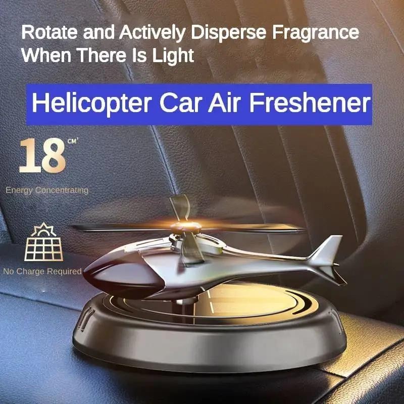 Ar Para Carro, Difusor Giratório Helicóptero Alimentado Por Energia Solar — imagem 2 de 2