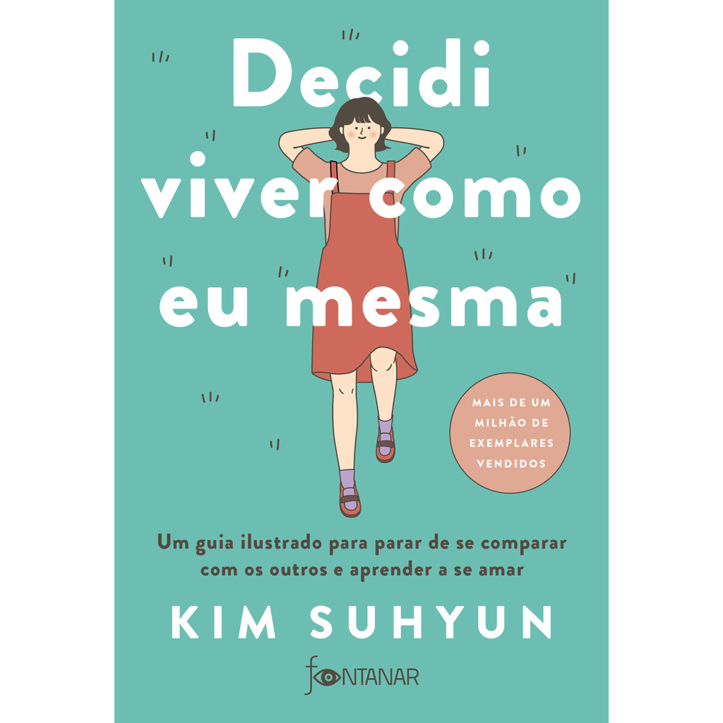 Decidi viver como eu mesma – livro indicado pelo bts em Oferta na Shopee