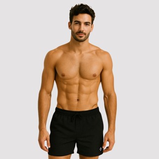 Bermuda Masculina Básica Tactel com Elastano Shorts Treino com bolso em Oferta na Shopee