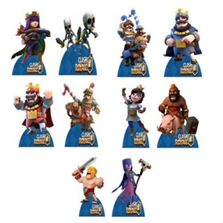 clash roiale Displays de Festa 10 peças de 20cm Mdf em Oferta na Shopee