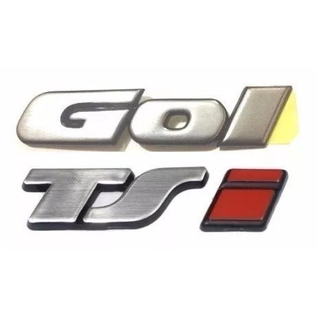 Kit Emblemas Gol + 3 Tsi - Gol Tsi Bola
