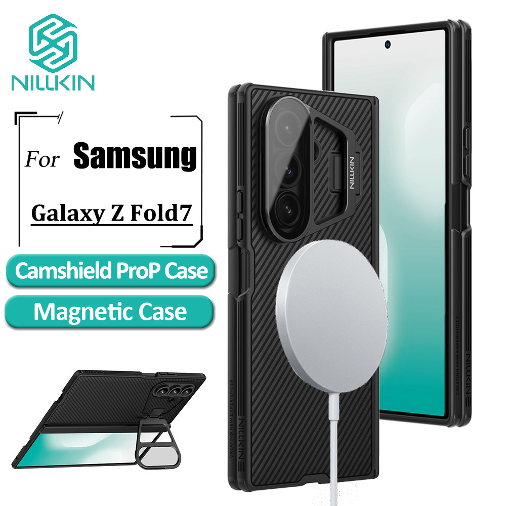 Nillkin Capa Magnética Flip Para Câmera , Protetora Samsung Galaxy Z Fold7/Fold 7