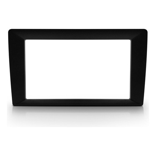 Moldura Aro Redutor Multimidia De 9 Para 7 Polegadas Universal Preto Fosco em Oferta na Shopee