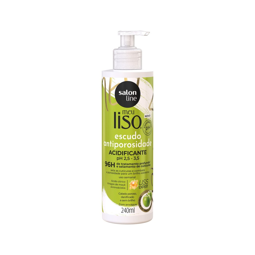 Acidificante Meu Liso Escudo Antiporosidade 240ml - Beauty