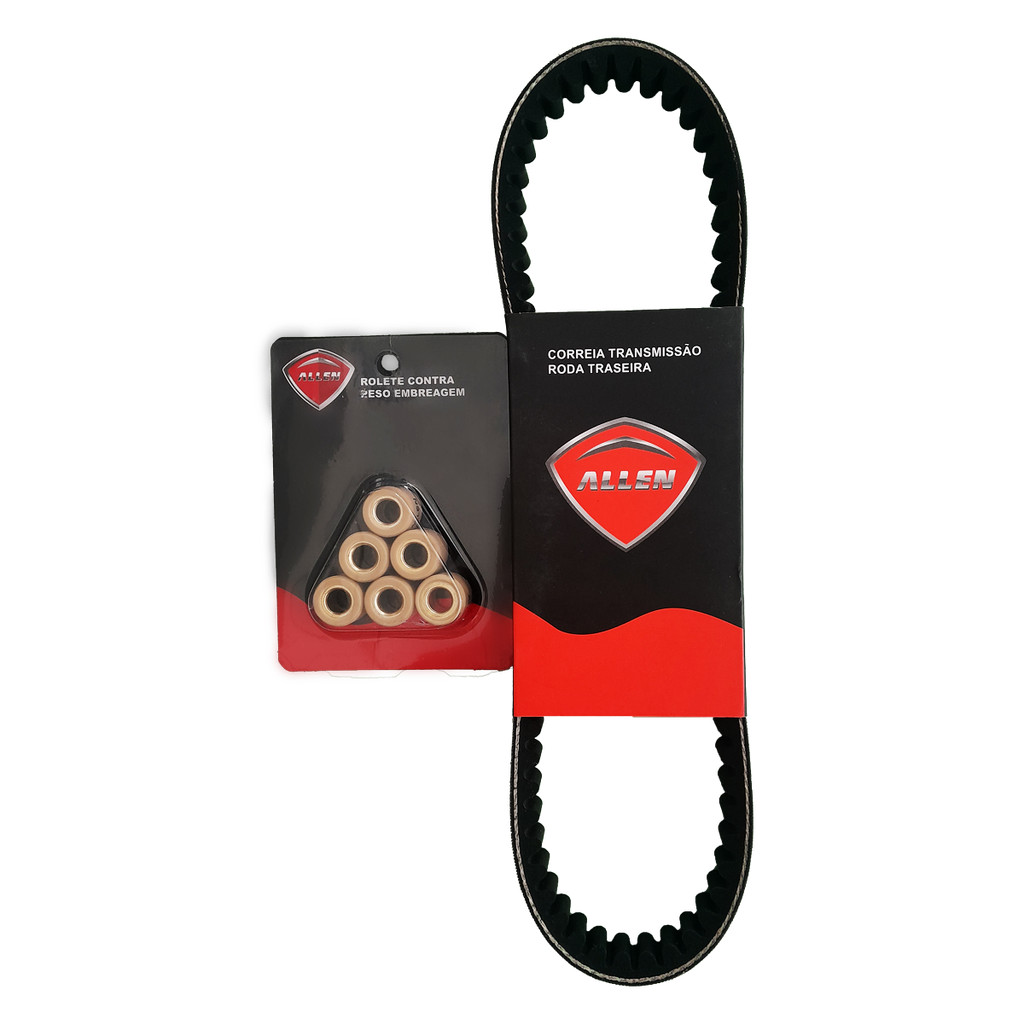 Kit Correia Transmissão Roletes Embreagem Honda Lead 110 2010 a 2018 Primeira Linha