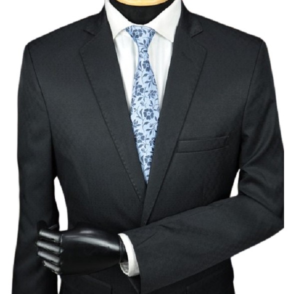 Terno MF preto padrão detalhado