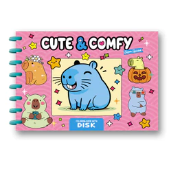 Cute & Comfy Super Special - Edição 22 - Livro de Colorir Adulto - Encadernação com Disco