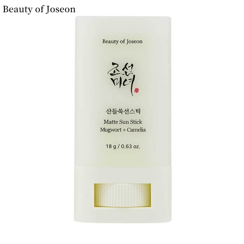 Beauty Of Joseon Protetor Solar Fosco Em Bastão 50 + Luz Azul Anti UV Aplicar Portátil Refrescante E Não Gorduroso