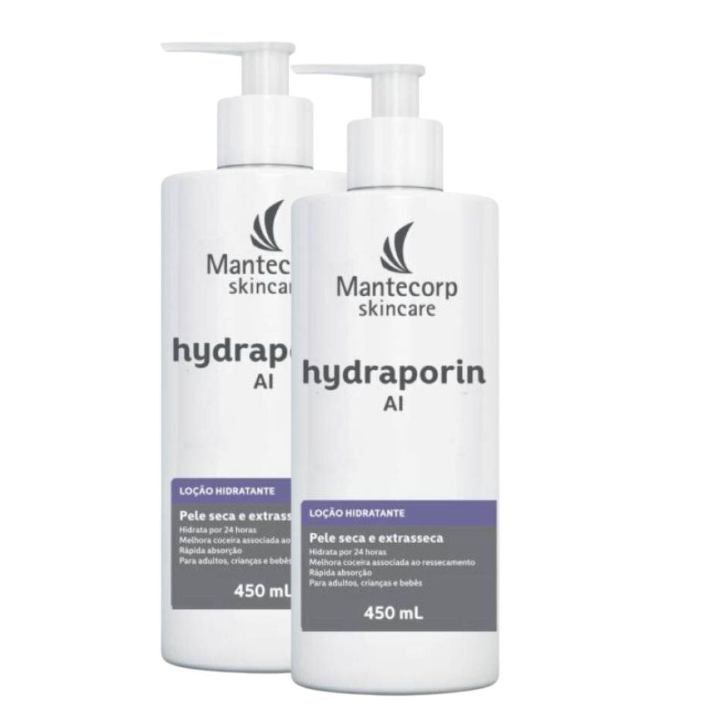 Kit 2 Hydraporin AI Loção Hidratante 450g - Beauty