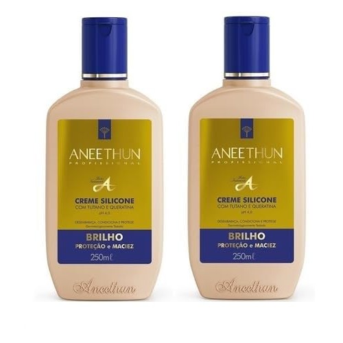 Kit 2 Creme De Silicone Aneethun Linha A 250ml
