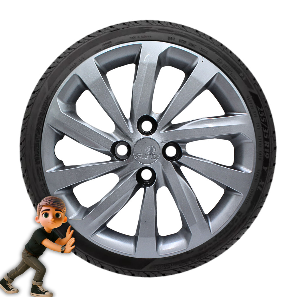 Jogo Calota Aro 15 Fiat Nova Strada Endurance Freedom 2021 2022 2023 2024 — imagem 2 de 2