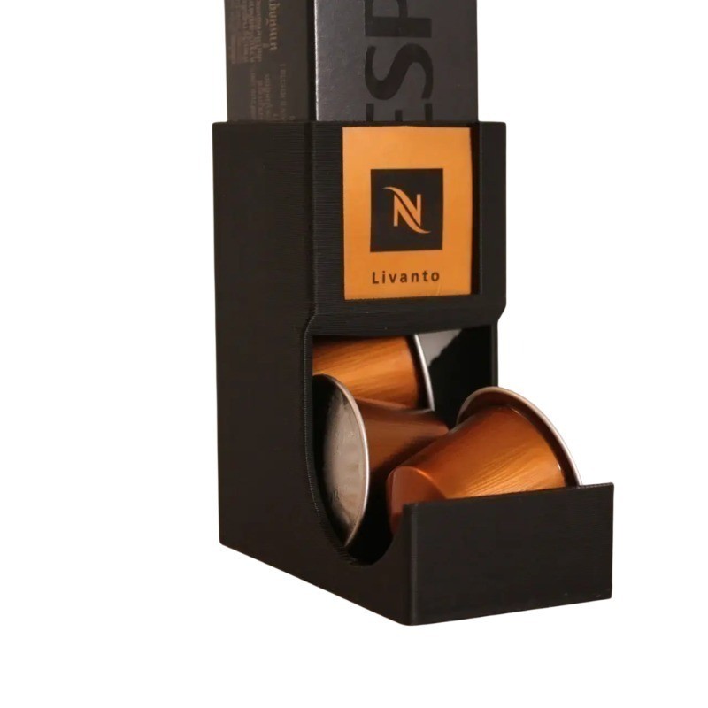 Dispensador de Cápsulas Nespresso com Suporte para Etiqueta