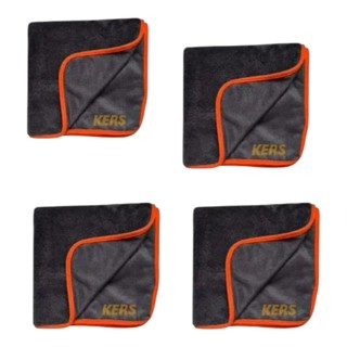 Kit 4 Toalhas Secagem 600gsm Twist 60x90 Enxugar Carro Kers em Oferta na Shopee