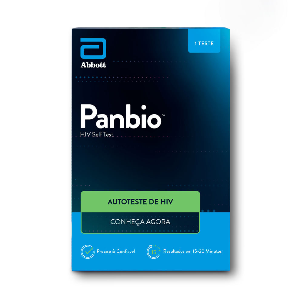 Teste Rápido de Hiv Panbio Self Test Abbott - Health