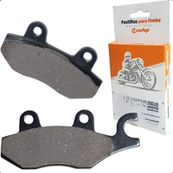 Pastilha De Freio Orgânica Original Cofap Cbx 250 Twister Cb 300 Fazer 250 Ninja 300 Ybr