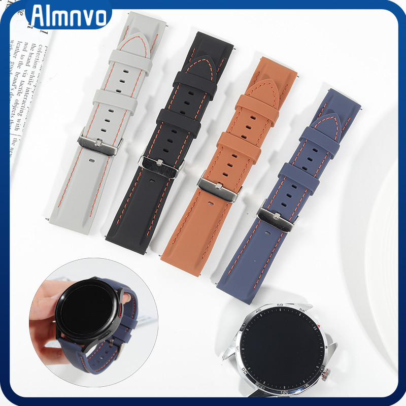 Pulseira Silicone 22mm Para Relógio Smartwatch Samsung Galaxy Watch Gear S4 S3 /Huawei GT/Garmin/Amazfit/Aolon/Xiaomi