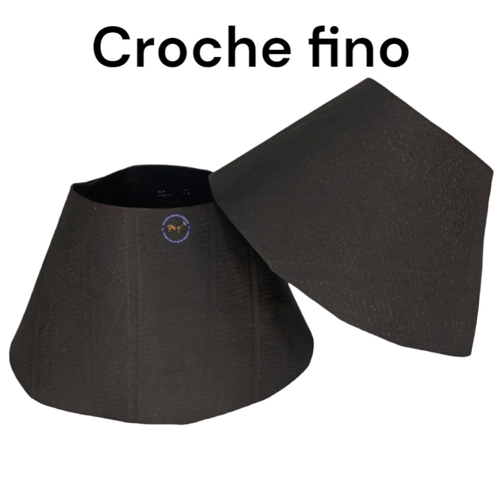 1 par croche para cavalo vaquejada pneu croche fino e grosso patas cavalo