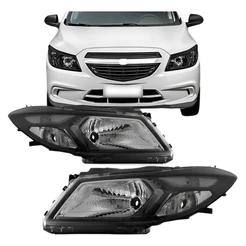 Par Farol Onix 2012 2013 2014 2015 2016 Manual Máscara Negr