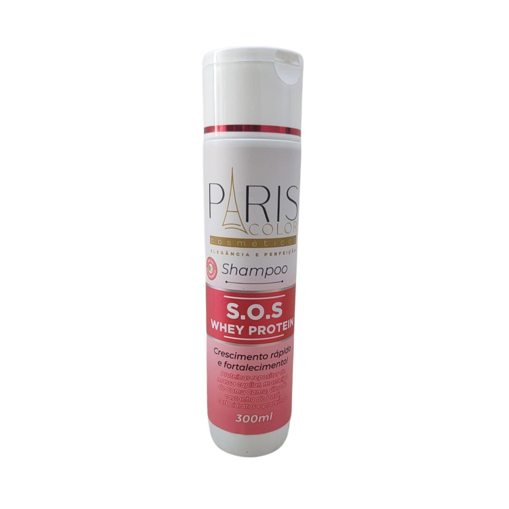 Shampoo SOS Whey Protein Paris Color 300ml