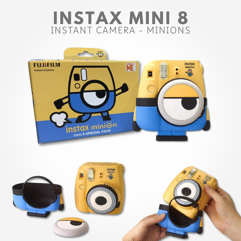 FUJIFILM Instax Mini 8 Instant Camera "Minion" Edition