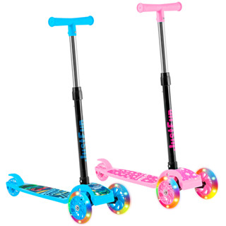 Patinete Infantil 3 Rodas De Led Dobrável Scooter Crianças em Oferta na Shopee