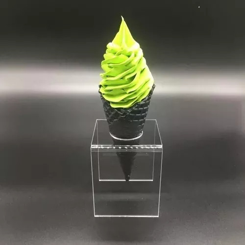 Suporte Temaki Pizza Cone Sorvete Em Acrílico - 1 Cone