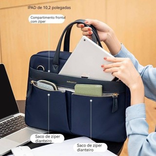 bolsa para Laptop com pasta feminina 13/14 /15.6 polegadas bolsa de mão em Oferta na Shopee