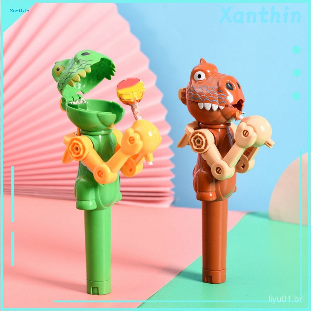 Brinquedo De Dinossauro Para Alívio Do Estresse , Adorável , Pirulito , Divertido , Desenho Animado , Armazenamento De D em Oferta na Shopee