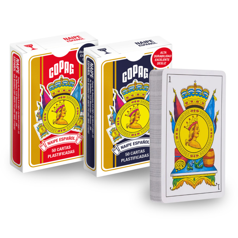 Jogo de Baralho Espanhol Econômico Com 50 Copag em Oferta na Shopee