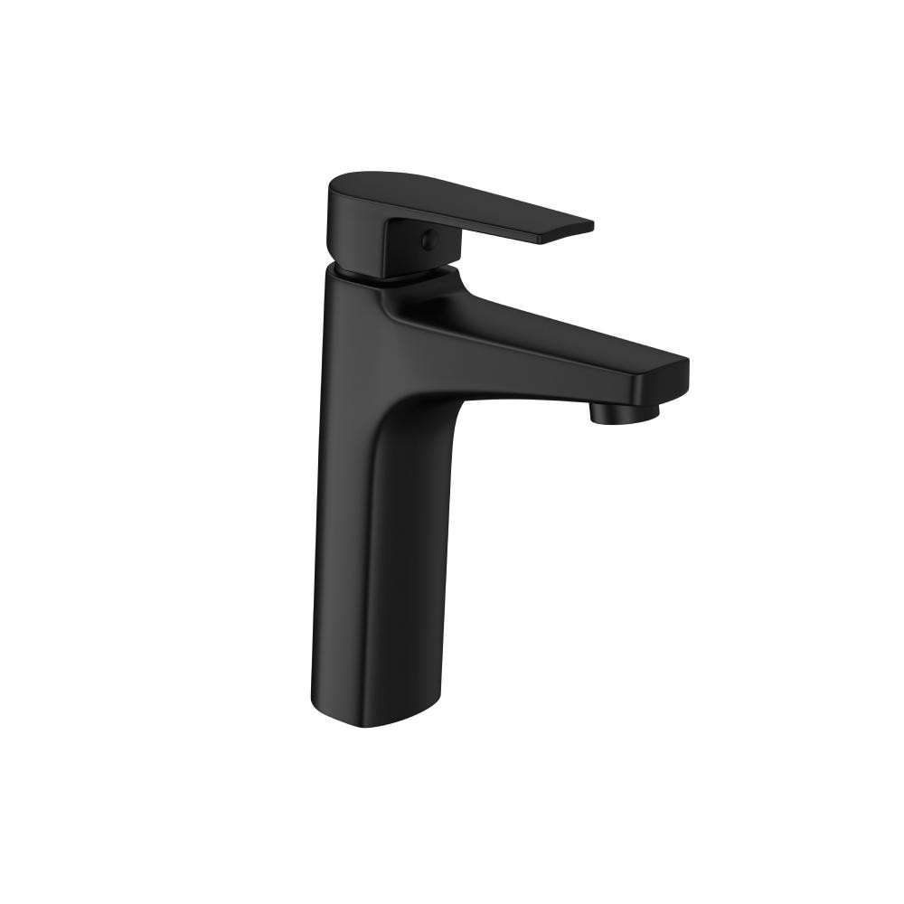 Misturador Monocomando de Mesa para Lavatório Level Bica Média Black Matte - Deca