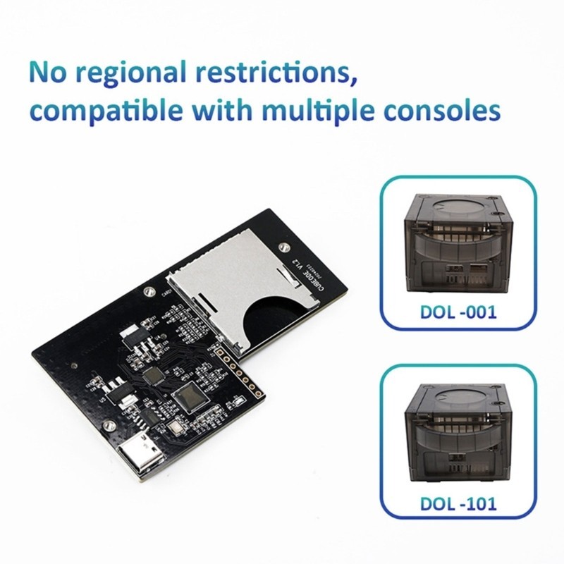 Emulador De Unidade Óptica KOK Para Console De Jogos Adaptador De Cartão De Substituição De Loder Atualizado