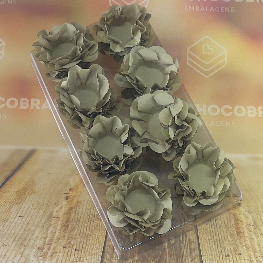 40~200 Forminhas Para Doces FESTA CASAMENTO ANIVERSARIO Style MOCHA em Oferta na Shopee