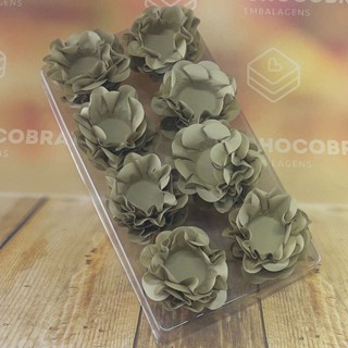 40~200 Forminhas Para Doces FESTA CASAMENTO ANIVERSARIO Style MOCHA em Oferta na Shopee