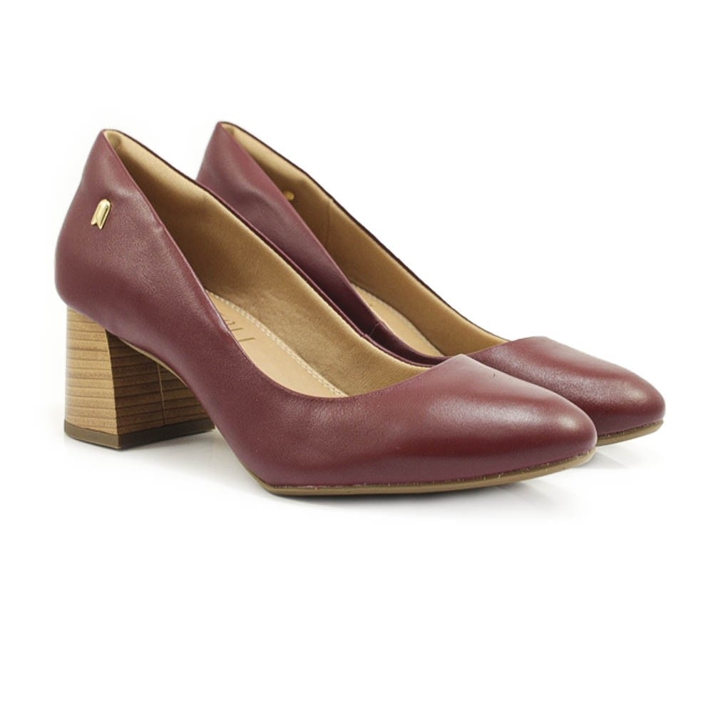 Sapato Feminino Scarpin Neftali Couro