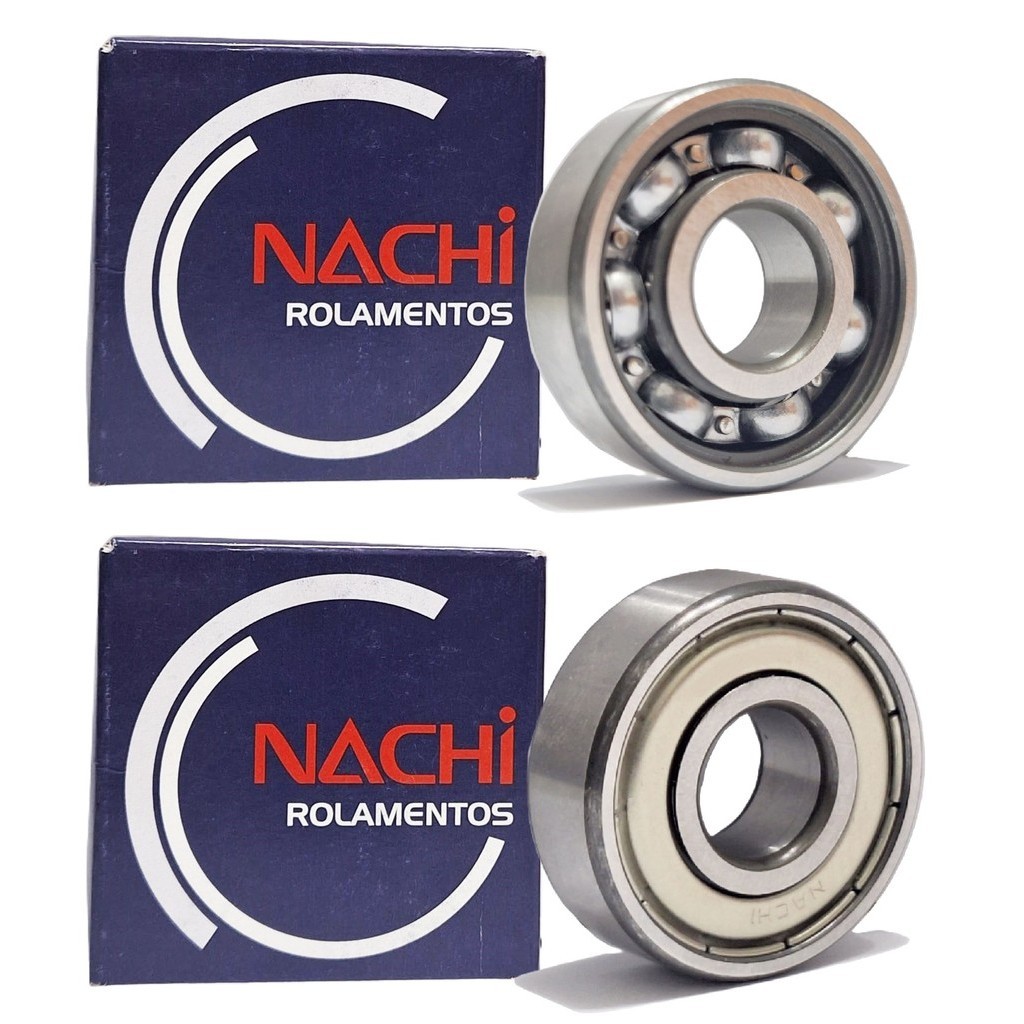 Kit Rolamentos Transmissão (Câmbio) Fazer 150 / Factor 150 / Crosser 150 2 peças Nachi em Oferta na Shopee