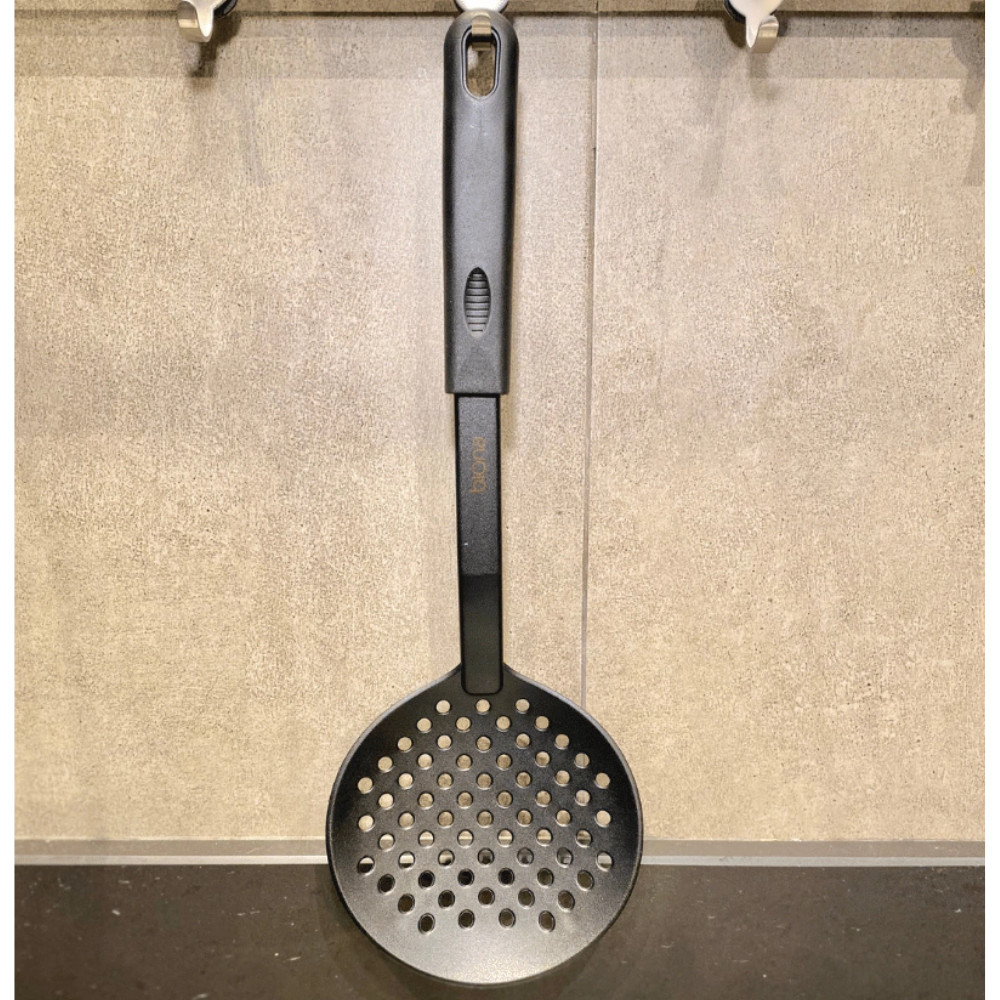 Escumadeira De Nylon 32Cm Black Biona — imagem 2 de 2