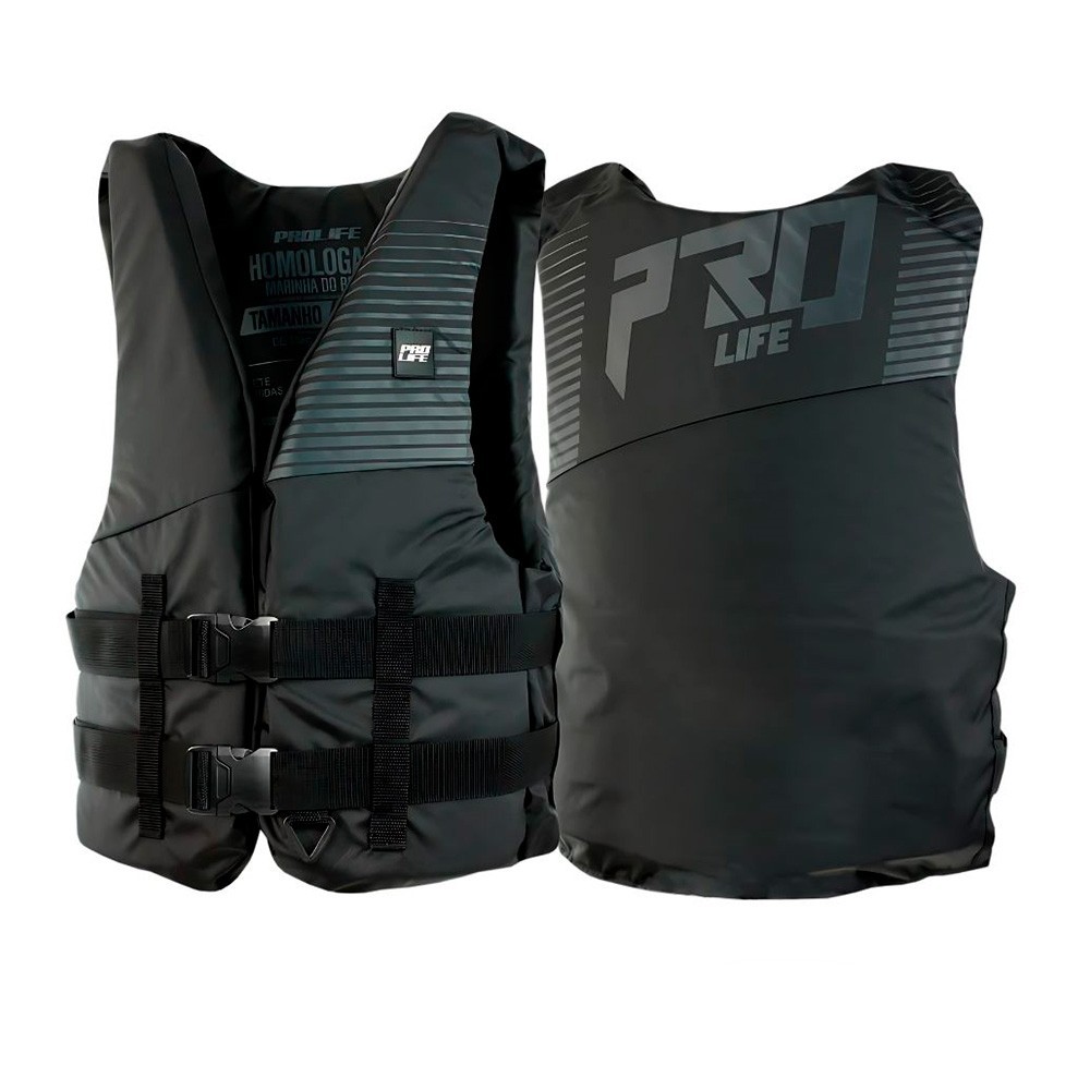 Colete Salva Vidas Homologado N1 Preto - Prolife em Oferta na Shopee