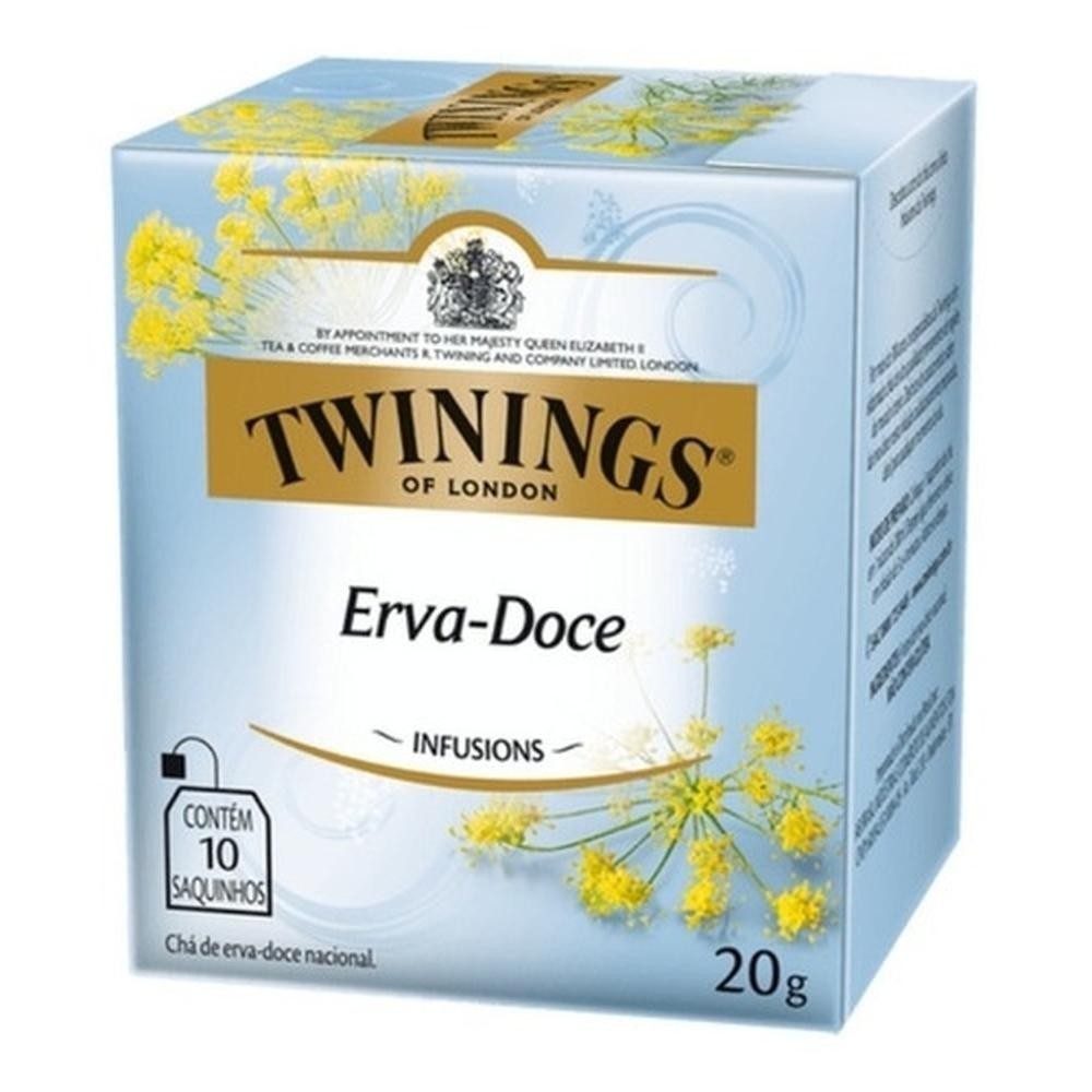 Chá De Erva Doce Twinings 20G - 10 Sachês
