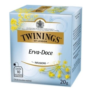 TWININGS CHÁ ERVA DOCE NACIONAL 10SQ em Oferta na Shopee