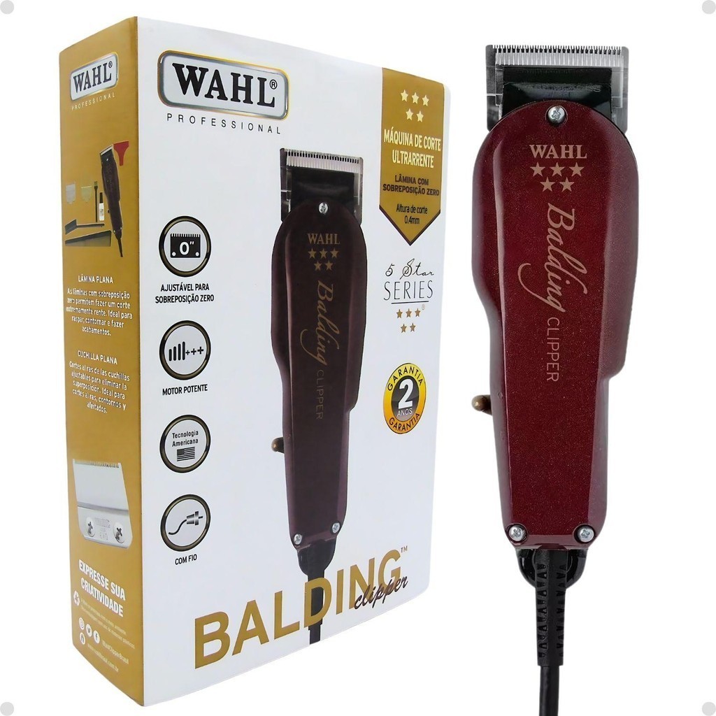 Máquina De Corte Wahl 5 Star Series Balding Clipper 220v