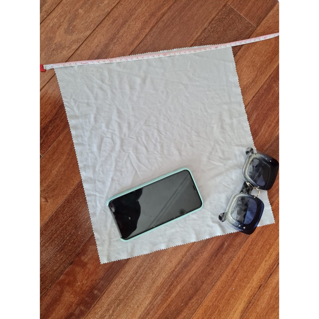 Pano Quadrado Micro Fibra Limpeza De Óculos /Lente Da Câmera/ Tela De Celular 34x34