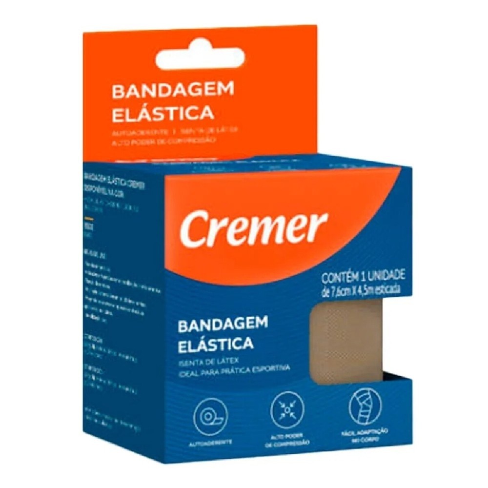 Bandagem Elastica Cremer Autoaderente 7,6cmx4,5m em Oferta na Shopee