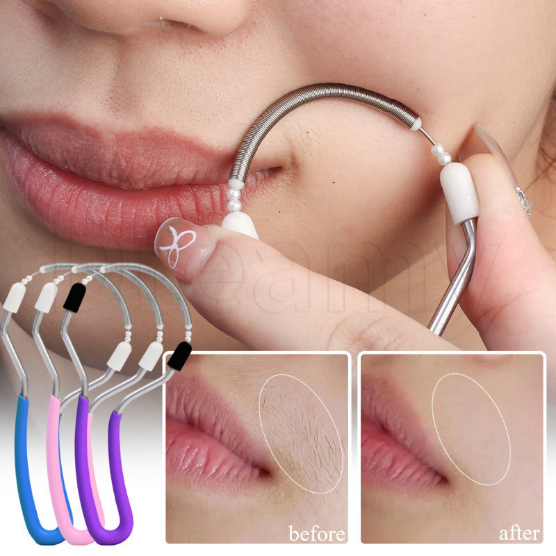 Removedor De Pêlos Faciais De Aço Inoxidável 1/2/4