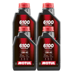 KIT 4 LITROS ÓLEO MOTUL 6100 SYN-NERGY 5W-40 AUTO