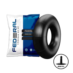 Kit 4 Câmaras De Ar Federal Gr15 Tr13 Bico Borracha