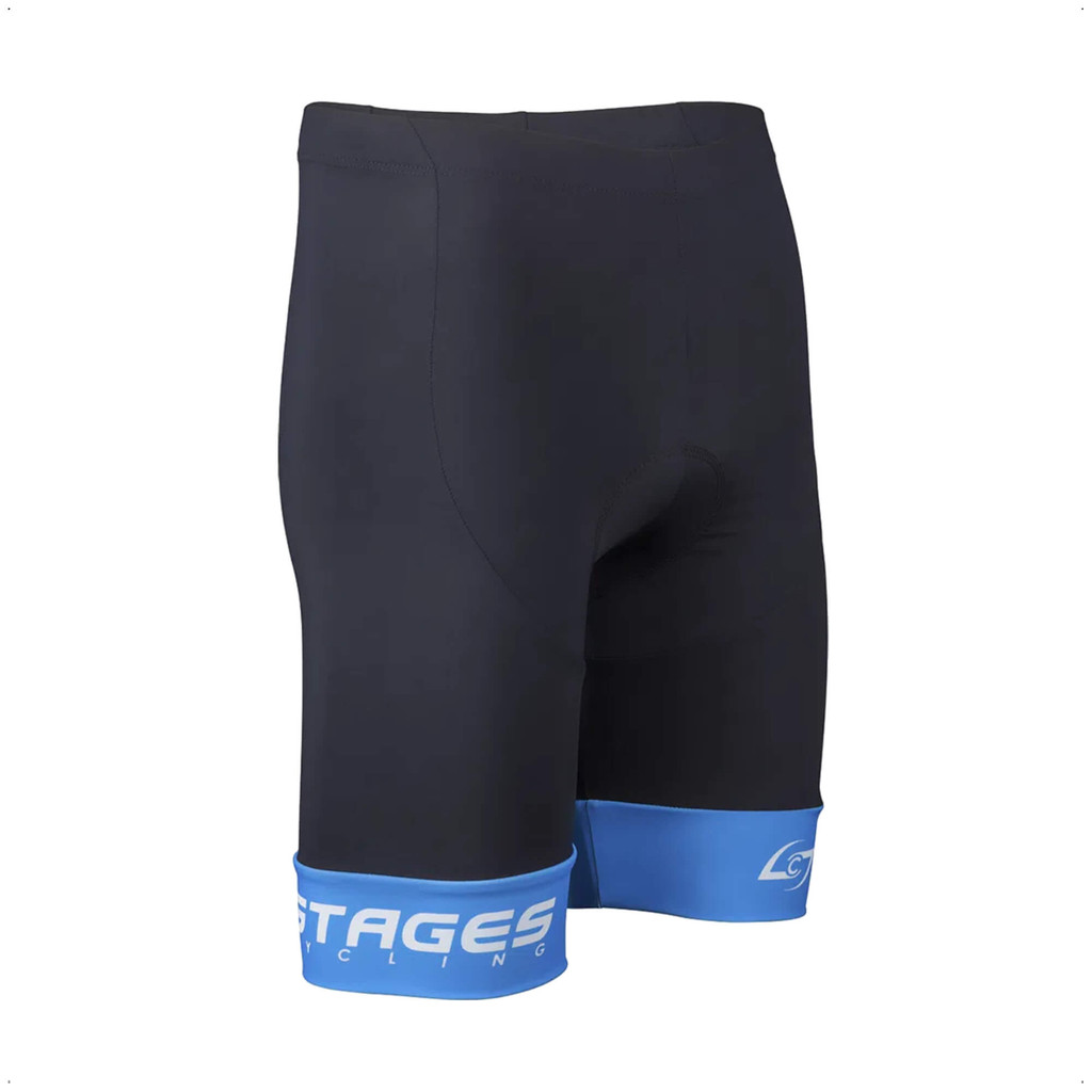 Bermuda de Ciclismo Stages Masculina M/G/GG Preto Forro Bidensidade Proteção UV50+ Confortável FE - Atrio