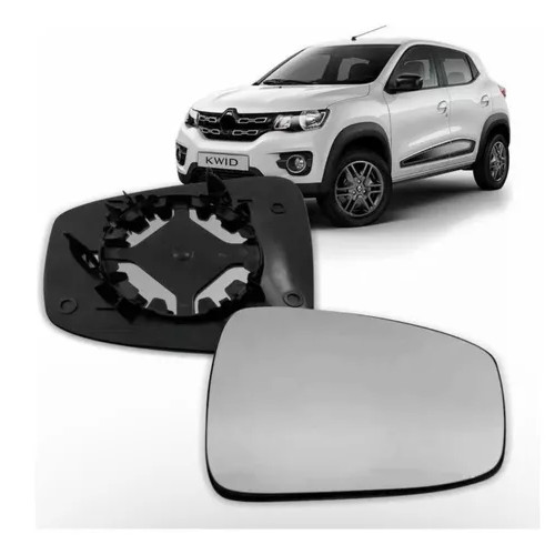 Lente Retrovisor Kwid 2017 2018 2019 2020 2021 2022 A 2024
